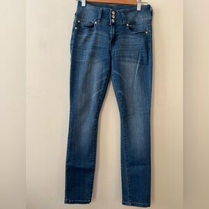 Guess Dark Blue High-Rise Skinny Jeans